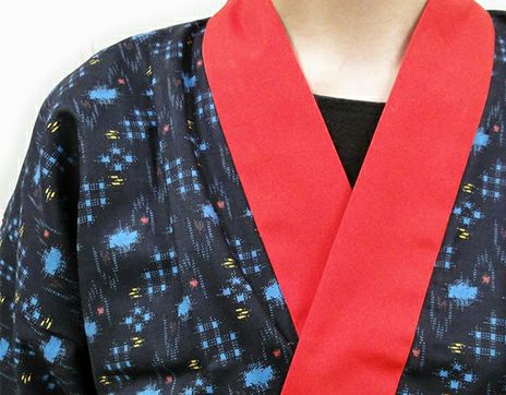 和柄作務衣（さむえ）