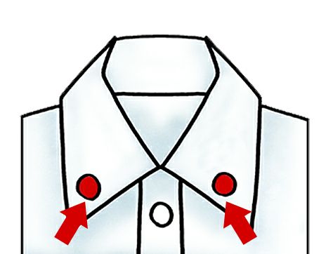 ボタンダウンワイシャツ