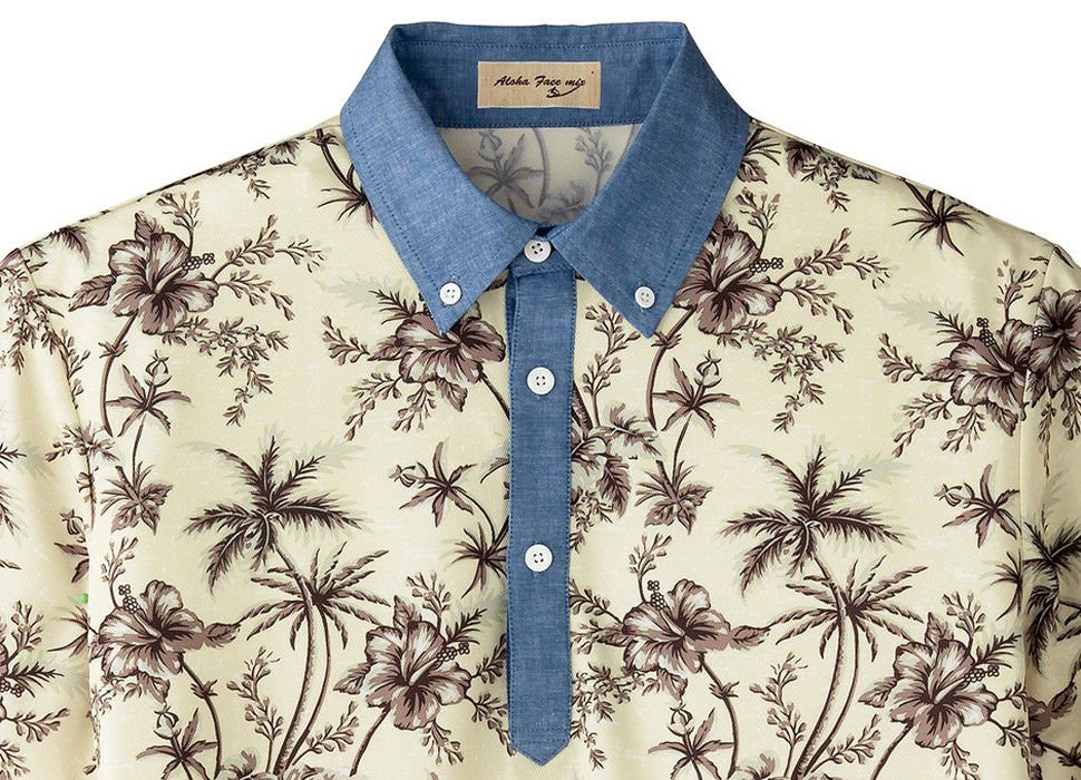 えり部分のアップ写真