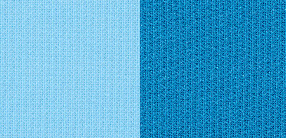 ブルー（水色系）＃6・ターコイズ＃26生地アップ画像