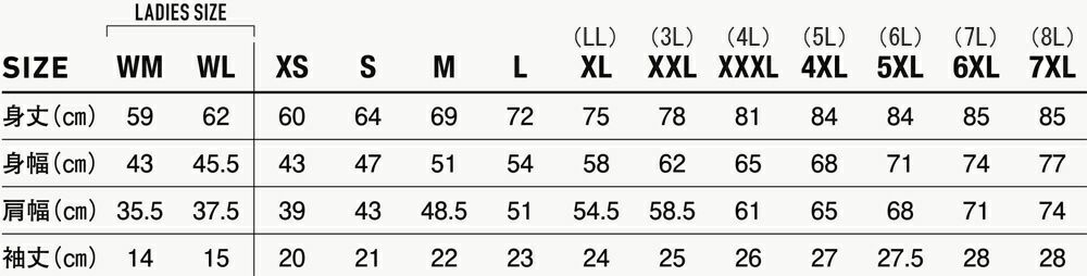 サイズ表