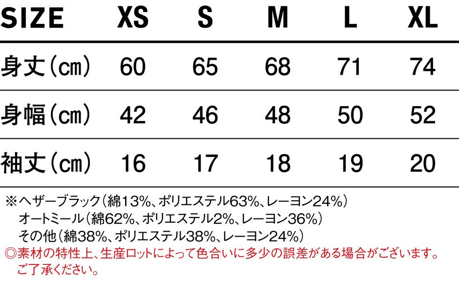 サイズ表