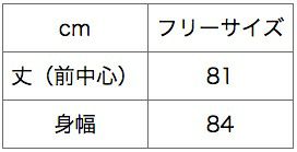 サイズ表