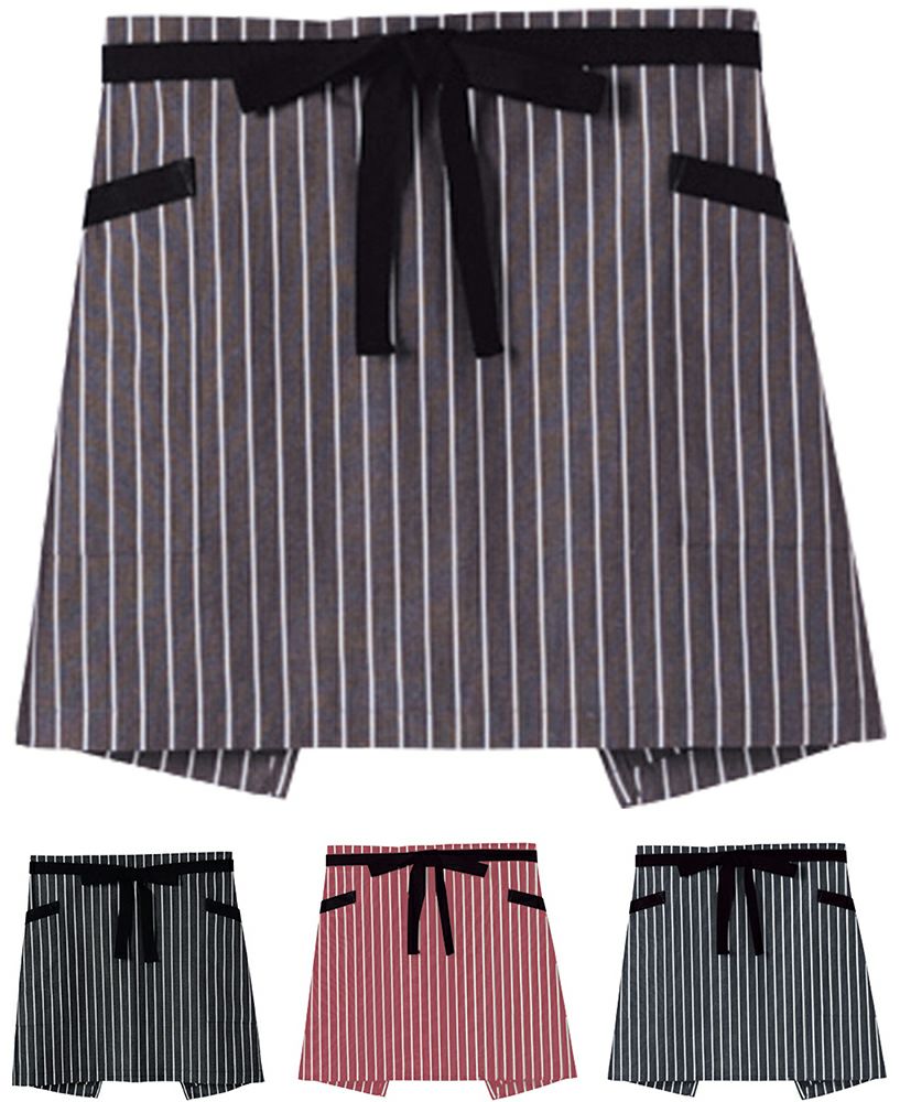 ストライプ・ショートエプロン