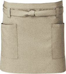 ARB-T6231　【ソムリエ】業務用エプロン ＃ベージュ