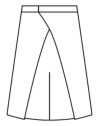 バックスタイルのイラスト画像