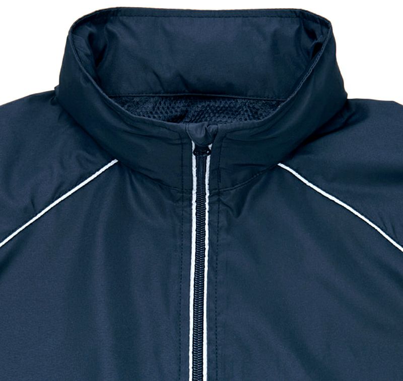 反射パイピング】業務用スタッフジャンパー [AZ2202]│名入れロゴ刺繍