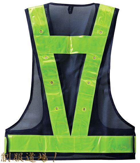 ネイビー×イエローの背中