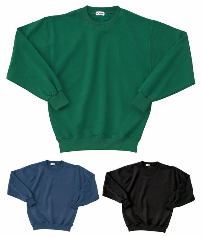 スウェットトレーナー（綿100％） [KURO-2597]