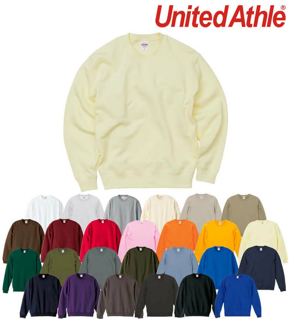  [United Athle]【綿100％】クルーネックスウェットトレーナー（裏パイル・10オンス） [CAB5044-01] 