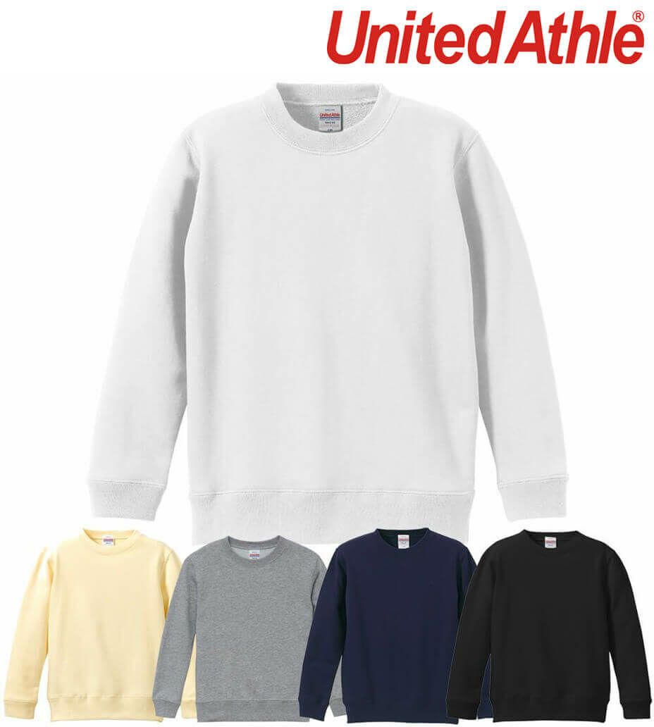  [United Athle]【子供用】クルーネックスウェットトレーナー （綿100％・10オンス）[CAB5044-02-KIDS]