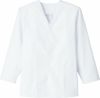 長袖調理服　ホワイト（白）