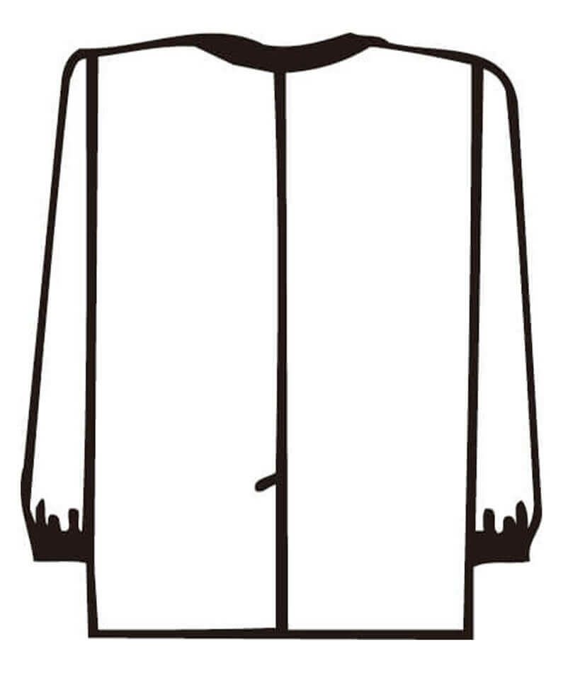 背中シルエット