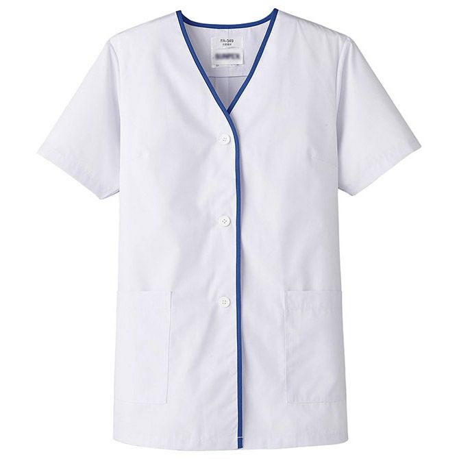 【レディース】半袖・調理服（抗菌加工） [SUN-FA349]