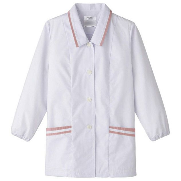 【レディース】長袖・調理服（抗菌加工） [SRV-FA668]