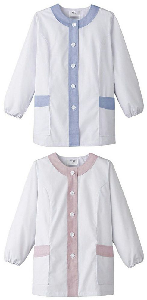 【レディース】長袖・調理服（抗菌加工） [SRV-FA720]