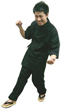 SN11252 作務衣シャツ / SN11257 作務衣【パンツ】/ ＃ブラック&#160;