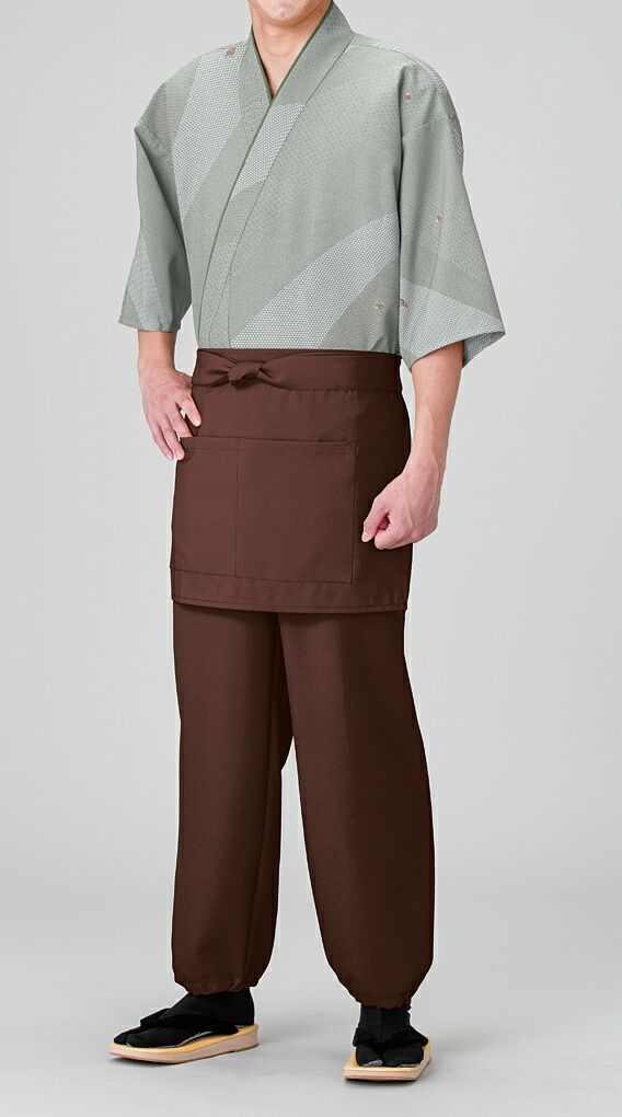 男性・グレーの着用写真