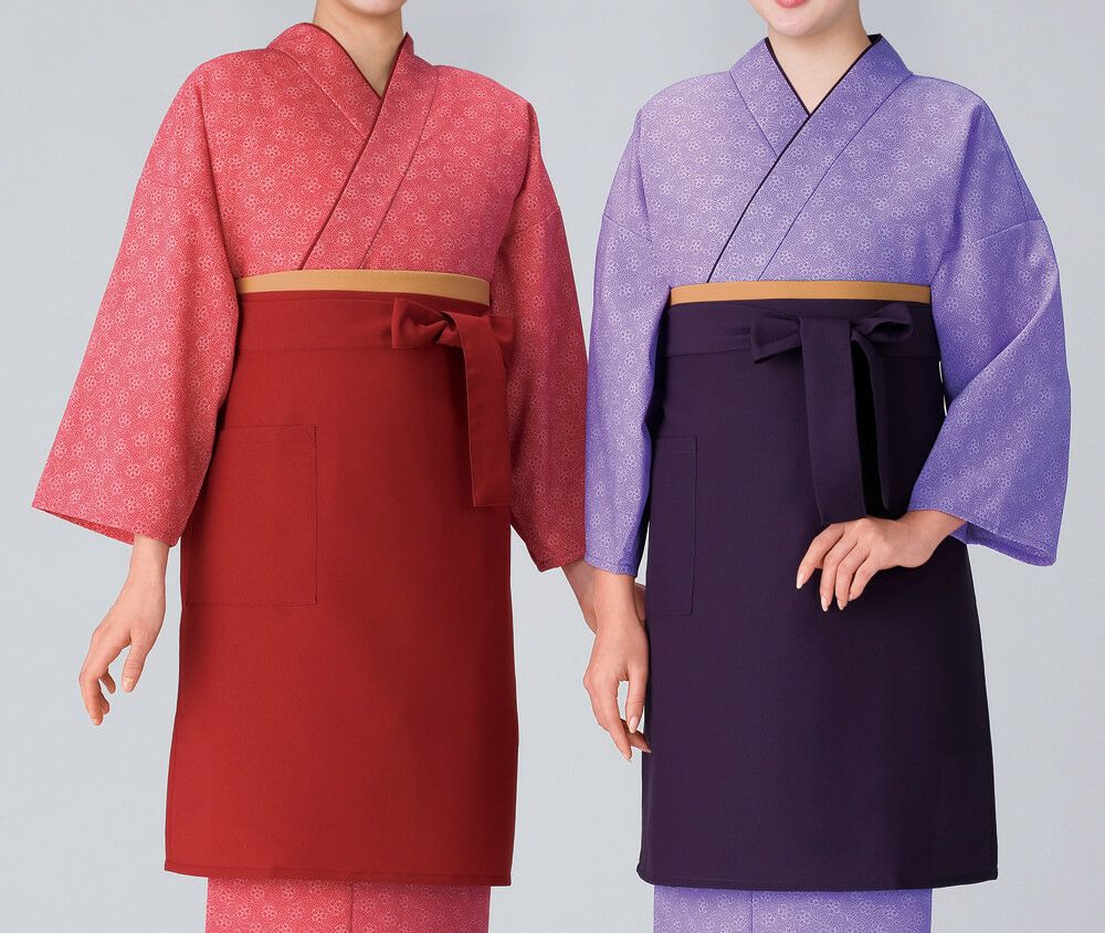 【日本製】作務衣・上着 [鮫桜] [女性用] [KY-SJ4043-SJ4044]