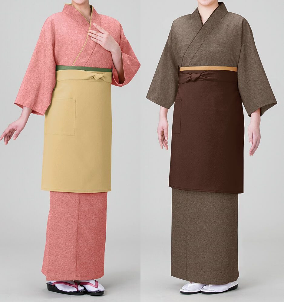 作務衣：着用写真