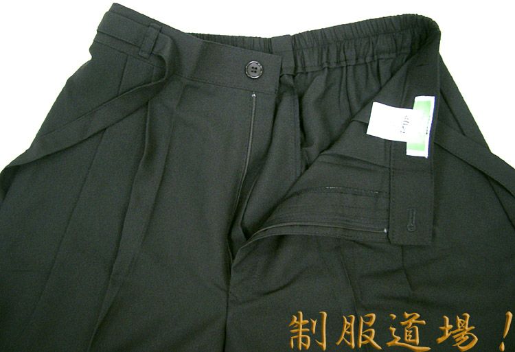 SP5501　作務衣ズボンのウエストアップ写真