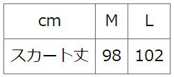 サイズ表