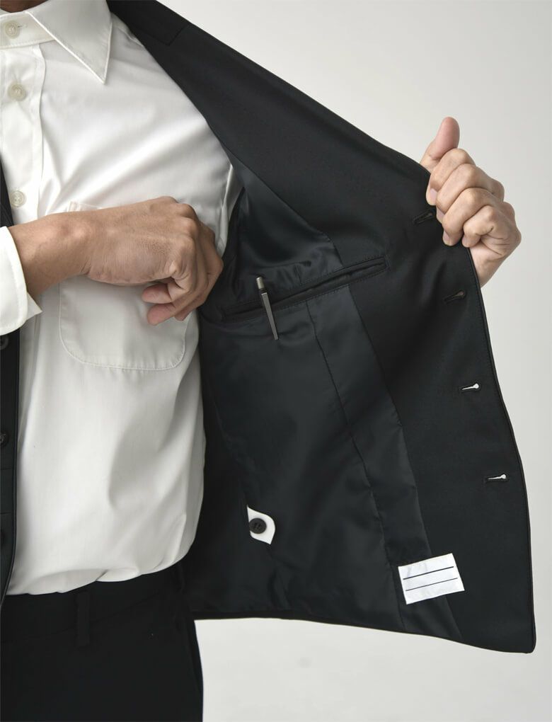 内ポケット付き