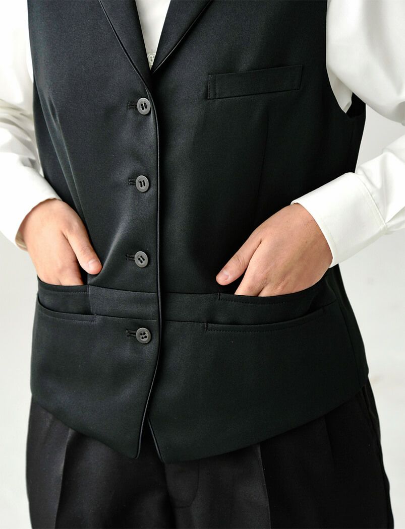 ダブルでポケット付き