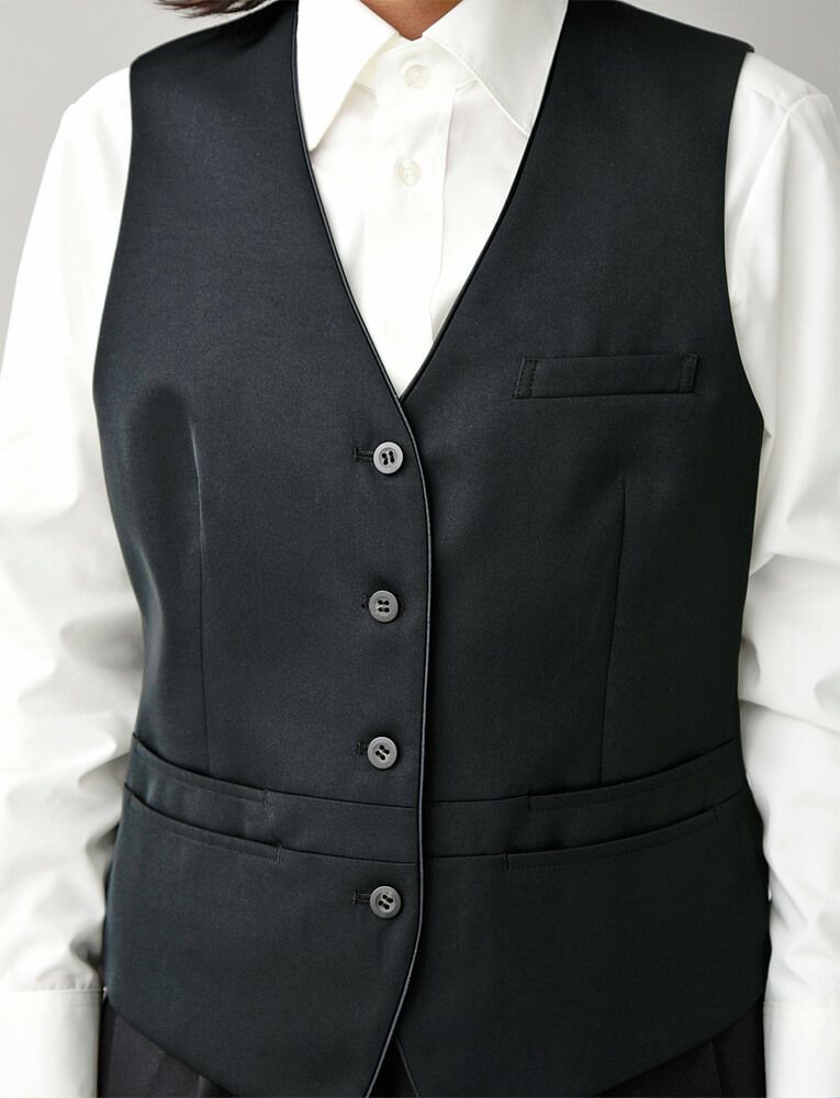 フォーマルベストの前面