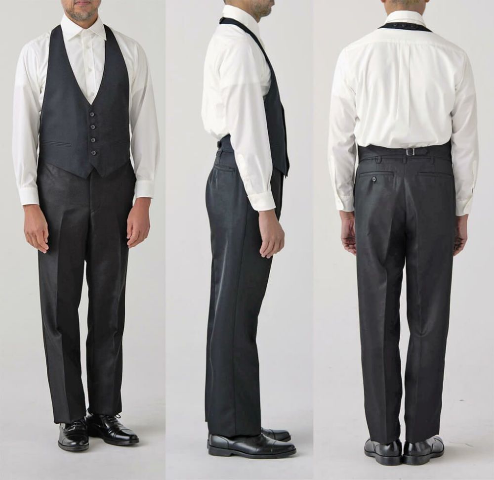 カマーベスト着用写真