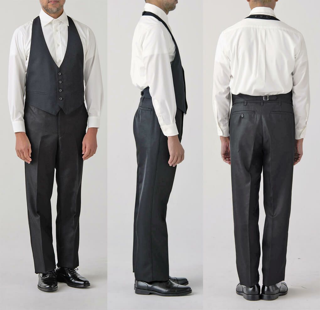 カマーベスト着用写真