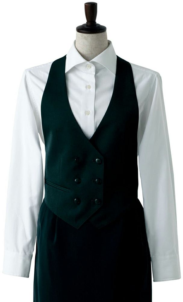 ブラック／レディースカマーベスト