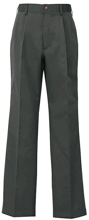 アイトス メンズチノパンツ（2タック） チャコール AZ54502-014