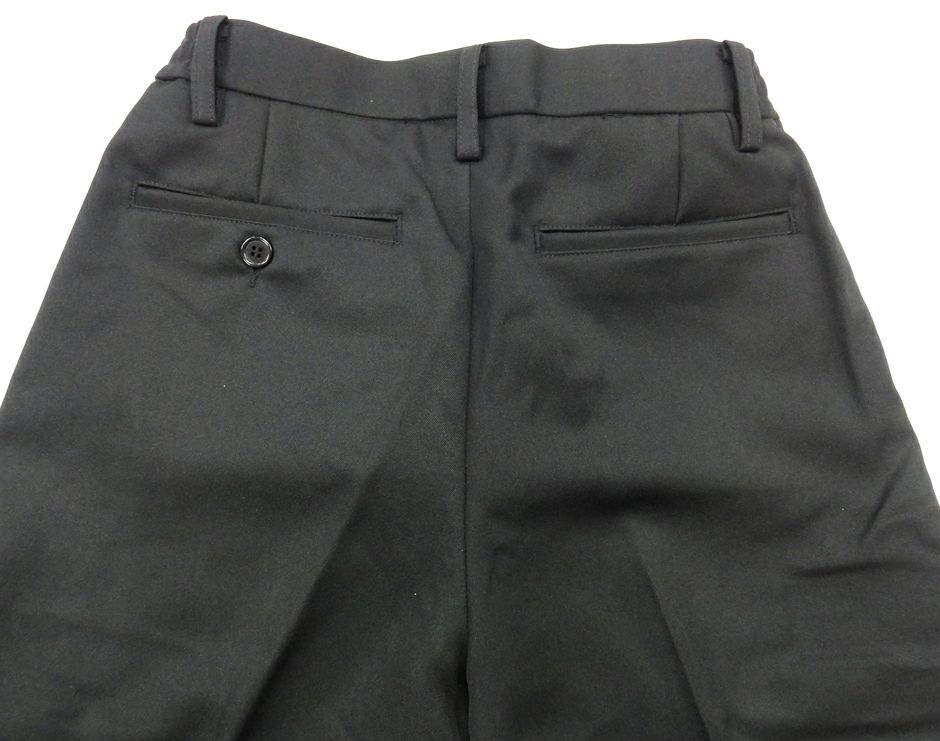 すそ上げ調整機能付き】レディース黒スラックス [AZ-861263]│名