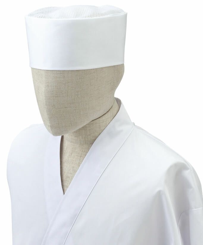 和帽子には作務衣とのコーディネートがよく合います。