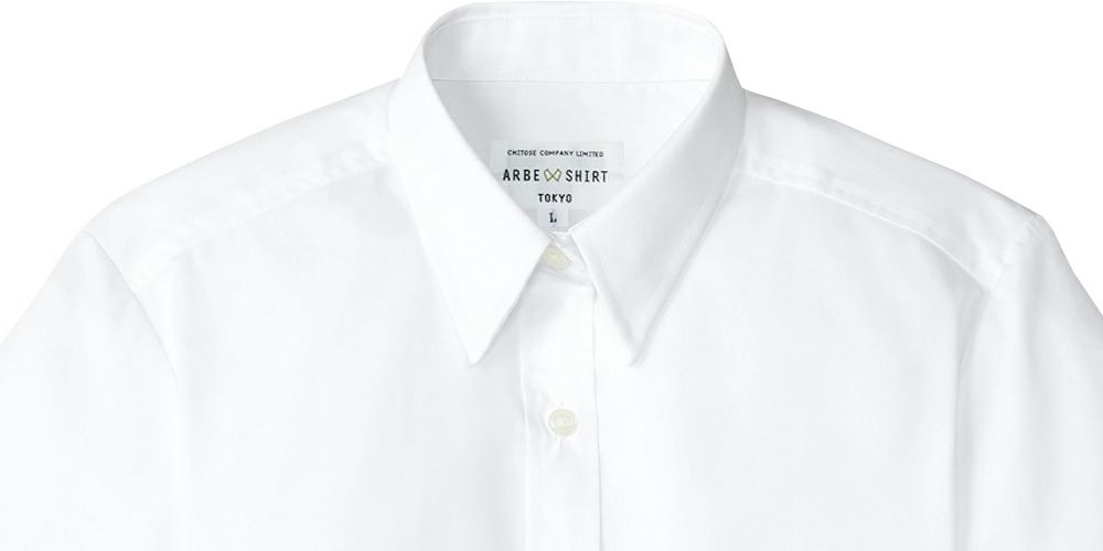 えり元のアップ写真