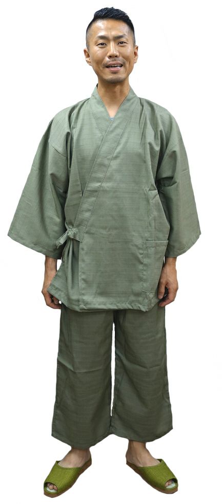 メンズ業務用館内着  /  【店長の身長】１６７cm【体重】５９kg　 ※「F」サイズを着用