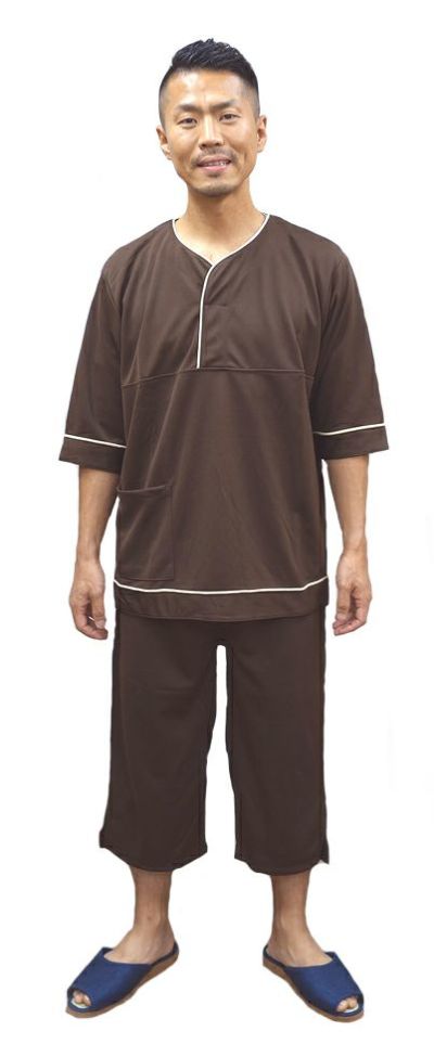 業務用館内着・上下セット [KY-RW110]│名入れロゴ刺繍・オリジナル