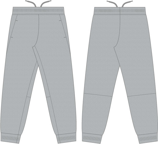 バックスタイル（膝裏が切り替えになってます）※ロイヤルブルーは完売致しました。