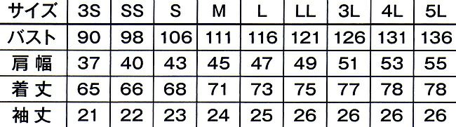 サイズ表