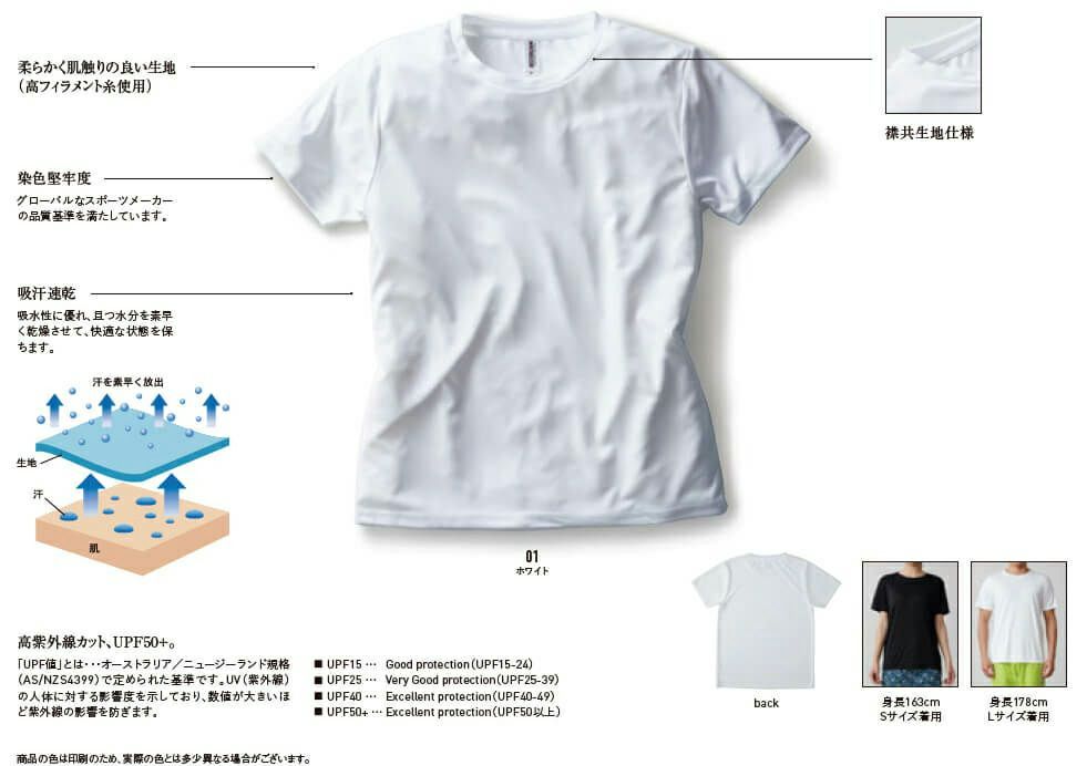 Tシャツ機能詳細