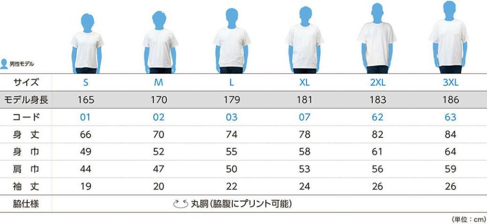 サイズ表