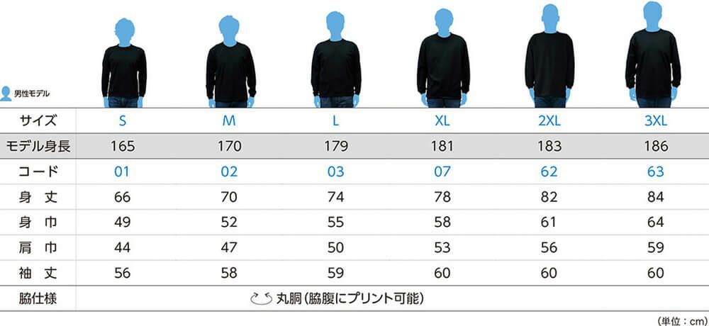 サイズ表