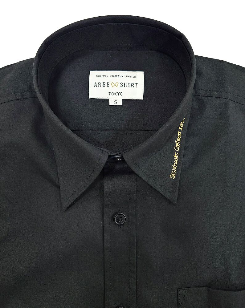 左エリに名入れ刺繍させていただきました。