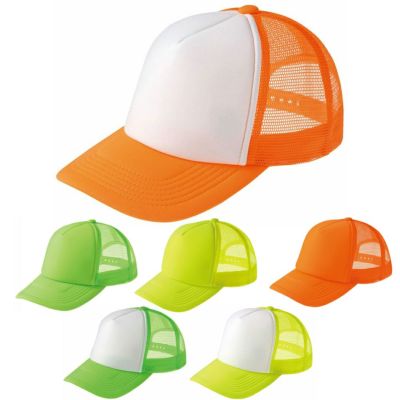 蛍光カラーメッシュキャップ [TMS-700EVM-NEON] | 名入れロゴ・ネーム