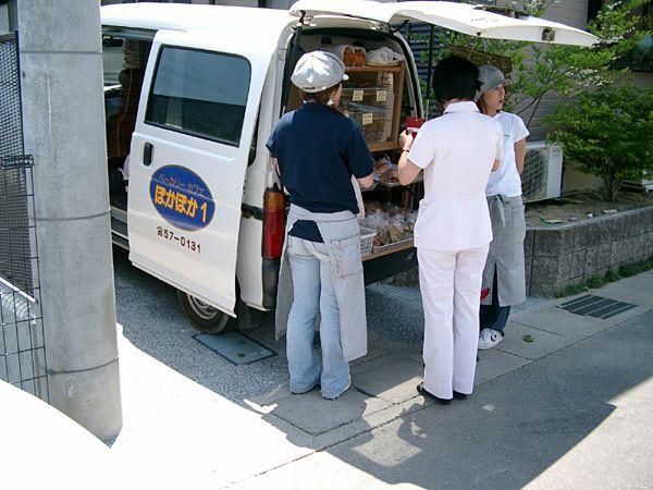 撮影に夢中になってたらお客さんのご来店