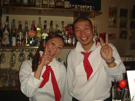 コックコートとコックタイが到着した時の着用写真