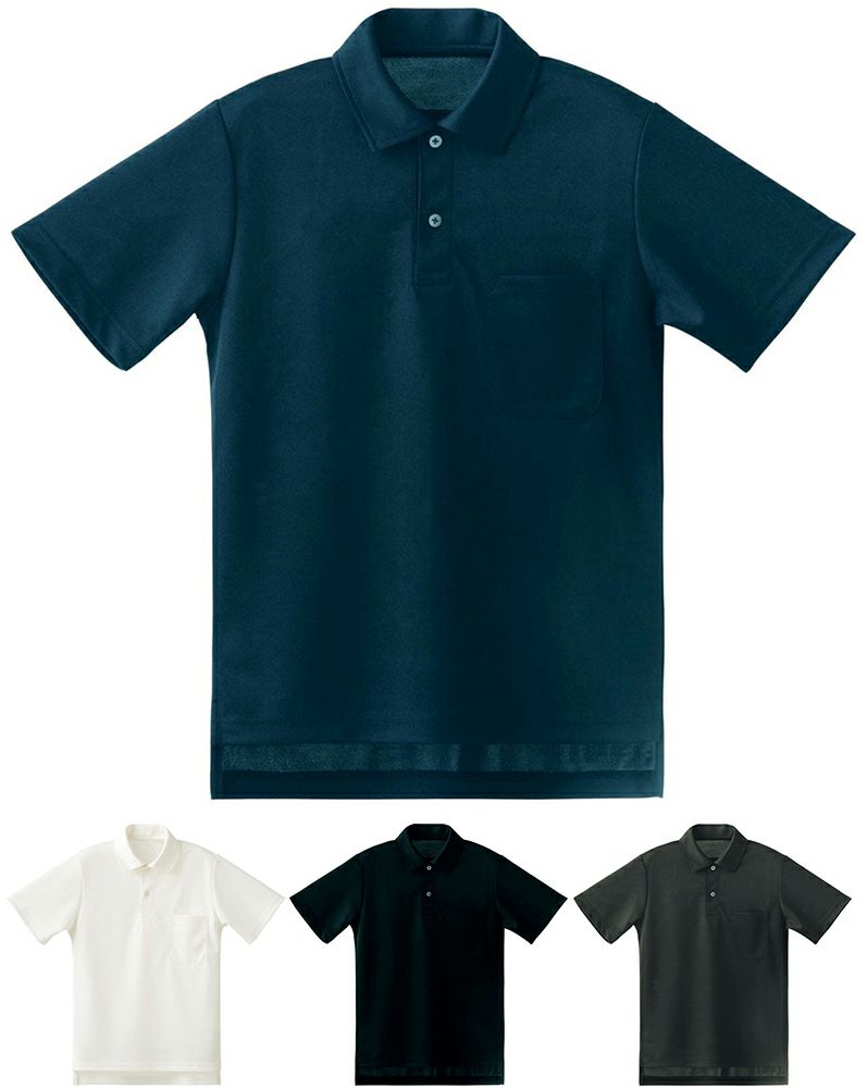 ニットポロシャツ（吸水速乾・防臭防汚）　カラー展開