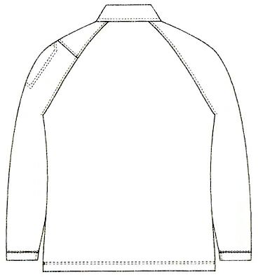 背中のイラスト画像