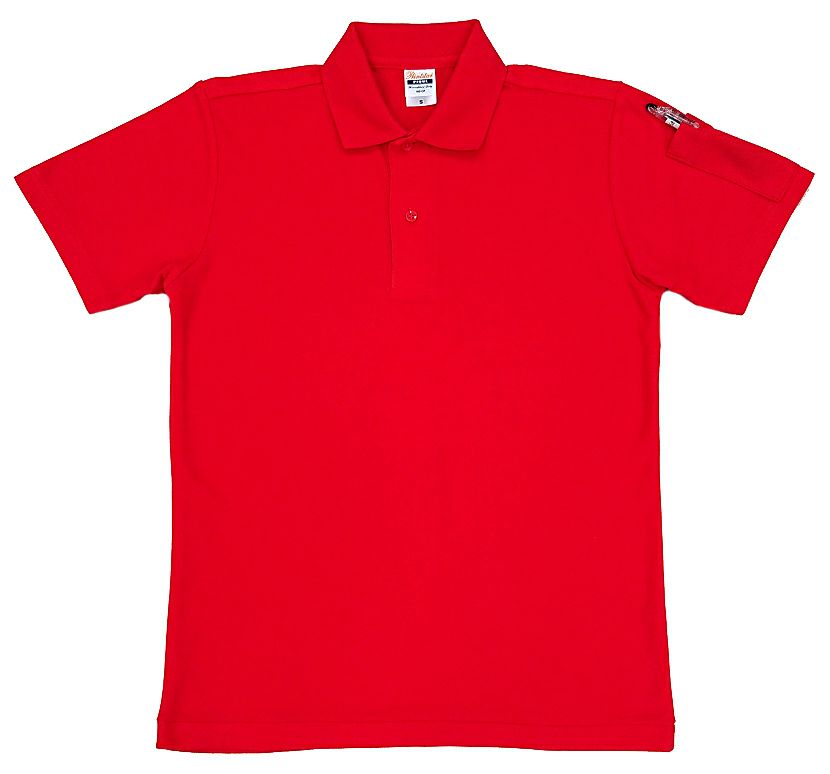 ペン差し加工したポロシャツの写真